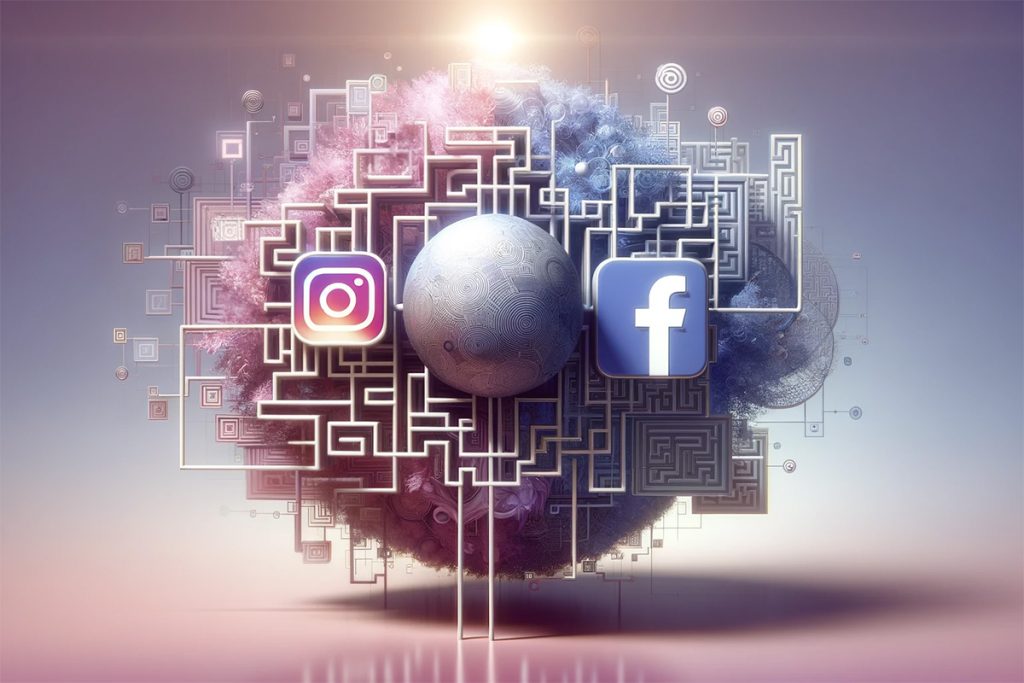 redes sociales meta facebook e instagram